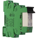 Phoenix Contact PLC-RSC- 48DC/21-21 Series Interface Relay, DIN Rail Mount, 48V dc Coil, DPDT, 2-Pole