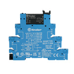 Finder 38 Series Interface Relay, DIN Rail Mount, 6V dc Coil, SPST