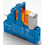 Finder 48 Series Interface Relay, DIN Rail Mount, 24V ac Coil, SPDT