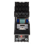 Siemens LZS Series Interface Relay, Plug In, 24V dc Coil, 4PDT, 4-Pole