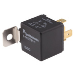 TE Connectivity Panel Mount Automotive Relay, 12V dc Coil Voltage, 30A Switching Current, SPDT