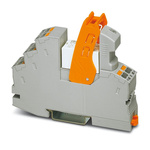 Phoenix Contact RIF-1-RPT-LV-230AC/2X21AU Series Interface Relay, DIN Rail Mount, 230V ac Coil, DPDT, 2-Pole