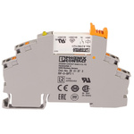 Phoenix Contact RIF-0-RPT-24DC/ 1AU Series Interface Relay, DIN Rail Mount, 24V dc Coil, SPST, 1-Pole