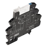 Weidmuller TRZ Series Interface Relay, DIN Rail Mount, 24 → 230V ac/dc Coil, SPDT, 1-Pole, 6A Load