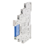 Relpol PIR6W Series Interface Relay, DIN Rail Mount, 24V ac/dc Coil, SPDT, 1-Pole, 1.2A Load
