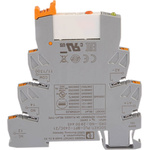 Phoenix Contact PLC-RPT- 24DC/21/MS Series Interface Relay, DIN Rail Mount, 24V dc Coil, SPDT, 1-Pole