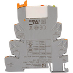 Phoenix Contact PLC-RPT- 24DC/ 1/MS/ACT Series Interface Relay, DIN Rail Mount, 230V dc Coil, SPST, 1-Pole