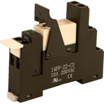Hongfa Europe GMBH 1RM Series Interface Relay, DIN Rail Mount, 24V ac Coil, SPDT, 1-Pole, 12A Load