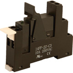 Hongfa Europe GMBH 2RM Series Interface Relay, DIN Rail Mount, 12V dc Coil, DPDT, 2-Pole, 8A Load