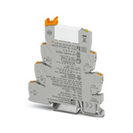 Phoenix Contact PLC-RPT-24DC/21/EX Series Interface Relay, DIN Rail Mount, 24V dc Coil, SPDT, 1-Pole