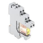 Phoenix Contact RIF-1-RSC-LDP-24DC/2X21/FG Series Interface Relay, DIN Rail Mount, 24V dc Coil, DPDT, 2-Pole