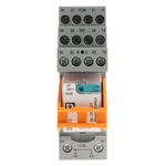 Phoenix Contact RIF-2-RSC-LDP-24DC/4X21 Series Interface Relay, DIN Rail Mount, 24V dc Coil, 4PDT, 4-Pole