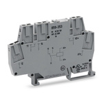 Wago 859 Series Interface Relay, DIN Rail Mount, 24V ac/dc Coil, SPDT, 5A Load