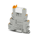 Phoenix Contact PLC-RPT24DC/ 1IC/ACT Series Interface Relay, DIN Rail Mount, 24V dc Coil, SPST, 1-Pole