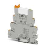 Phoenix Contact PLC-RPT-110UC/21/RW Series Interface Relay, DIN Rail Mount, 60V dc Coil, 1PDT