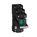 Schneider Electric Harmony Relay RXM Series Interface Relay, DIN Rail Mount, 24V dc Coil, DPDT, 2-Pole