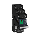 Schneider Electric Harmony Relay RXM Series Interface Relay, DIN Rail Mount, 24V ac Coil, DPDT, 2-Pole