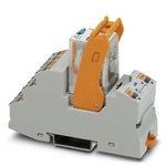 Phoenix Contact RIF-2-RPT-LDP-24DC/4X21 AU Series Interface Relay, DIN Rail Mount, 24V dc Coil