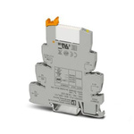 Phoenix Contact PLC-RSC Series Relay Module, DIN Rail Mount, 4.5V dc Coil, SPDT, 38mA Load