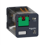 Schneider Electric Harmony Relay RUM Series Electromechanical Interface Relay, Plug In, DPDT, 10A Load