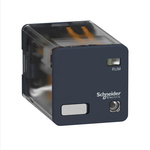 Schneider Electric Harmony Relay RUM Series Electromechanical Interface Relay, Plug In, DPDT, 10A Load