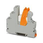 Phoenix Contact Relay Module, DIN Rail Mount, 120V ac Coil, DPDT, 1mA Load