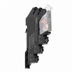Omron G2RV-ST Series Electromechanical Interface Relay, DIN Rail Mount, 24V ac/dc Coil, SPDT, 1-Pole, 6A Load
