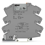 Wago 857 Series Relay Module, DIN Rail Mount, 12V dc Coil, SPDT, 1-Pole, 6A Load