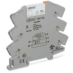 Wago 857 Series Relay Module, DIN Rail Mount, 24V dc Coil, SPDT, 1-Pole, 6A Load