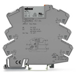 Wago 857 Series Relay Module, DIN Rail Mount, 24V ac/dc Coil, SPDT, 1-Pole, 6A Load