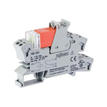 Wago 788 Series Relay Module, DIN Rail Mount, 12V dc Coil, SPDT, 1-Pole, 16A Load