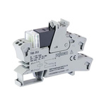 Wago 788 Series Relay Module, DIN Rail Mount, 12V dc Coil, SPDT, 1-Pole, 16A Load