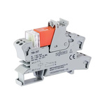 Wago 788 Series Relay Module, DIN Rail Mount, 24V dc Coil, 1-Pole, 16A Load