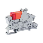 Wago 788 Series Relay Module, DIN Rail Mount, 115V ac Coil, DPDT, 2-Pole, 8A Load