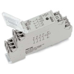 Wago 789 Series Relay Module, DIN Rail Mount, 24V ac/dc Coil, 4-Pole, 4A Load