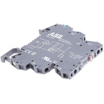 ABB R600 Series Interface Relay, DIN Rail Mount, 24V ac/dc Coil, SPST, 10 → 6000mA Load