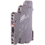 ABB R600 Series Interface Relay, DIN Rail Mount, 110V ac/dc Coil, SPDT, 6A Load