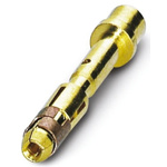 Phoenix Contact, SF-6AS2000 size 1mm Female Crimp Circular Connector Contact for use with Pluscon RF Series Connectors,