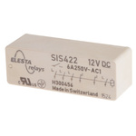 Elesta PCB Mount Force Guided Relay, 12V dc Coil Voltage, 4PST, DPST