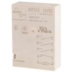 Elesta PCB Mount Force Guided Relay, 12V dc Coil Voltage, 3PST, SPST