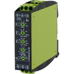 Tele Voltage Monitoring Relay, 1 Phase, DPDT, 30 → 300V ac/dc, DIN Rail