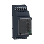 Schneider Electric Current Monitoring Relay, 3 Phase, DPDT, DIN Rail