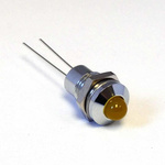 Panel Mount Indicator, 8mm, No resistor,