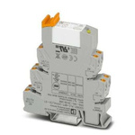 Phoenix Contact PLC-RPT-230UC/21-21AU Series Interface Relay, DIN Rail Mount, 230V ac Coil, DPDT, 2-Pole