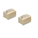 Omron Surface Mount High Frequency Relay, 12V dc Coil, 1GHz Max. Coil Freq., DPDT