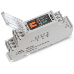 Wago 789 Series Relay Module, DIN Rail Mount, 230V ac Coil, DPDT, 2-Pole, 8A Load