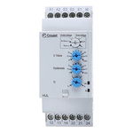 Crouzet Voltage Monitoring Relay, DPDT, 0.2 → 60 V, DIN Rail