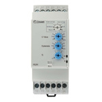 Crouzet Voltage Monitoring Relay, DPDT, 15 → 600 V, DIN Rail