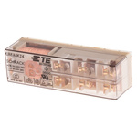 TE Connectivity PCB Mount Force Guided Relay, 24V dc Coil Voltage, 6 Pole, 6PDT