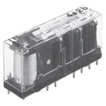 Panasonic PCB Mount Force Guided Relay, 24V dc Coil Voltage, 6 Pole, 3PDT